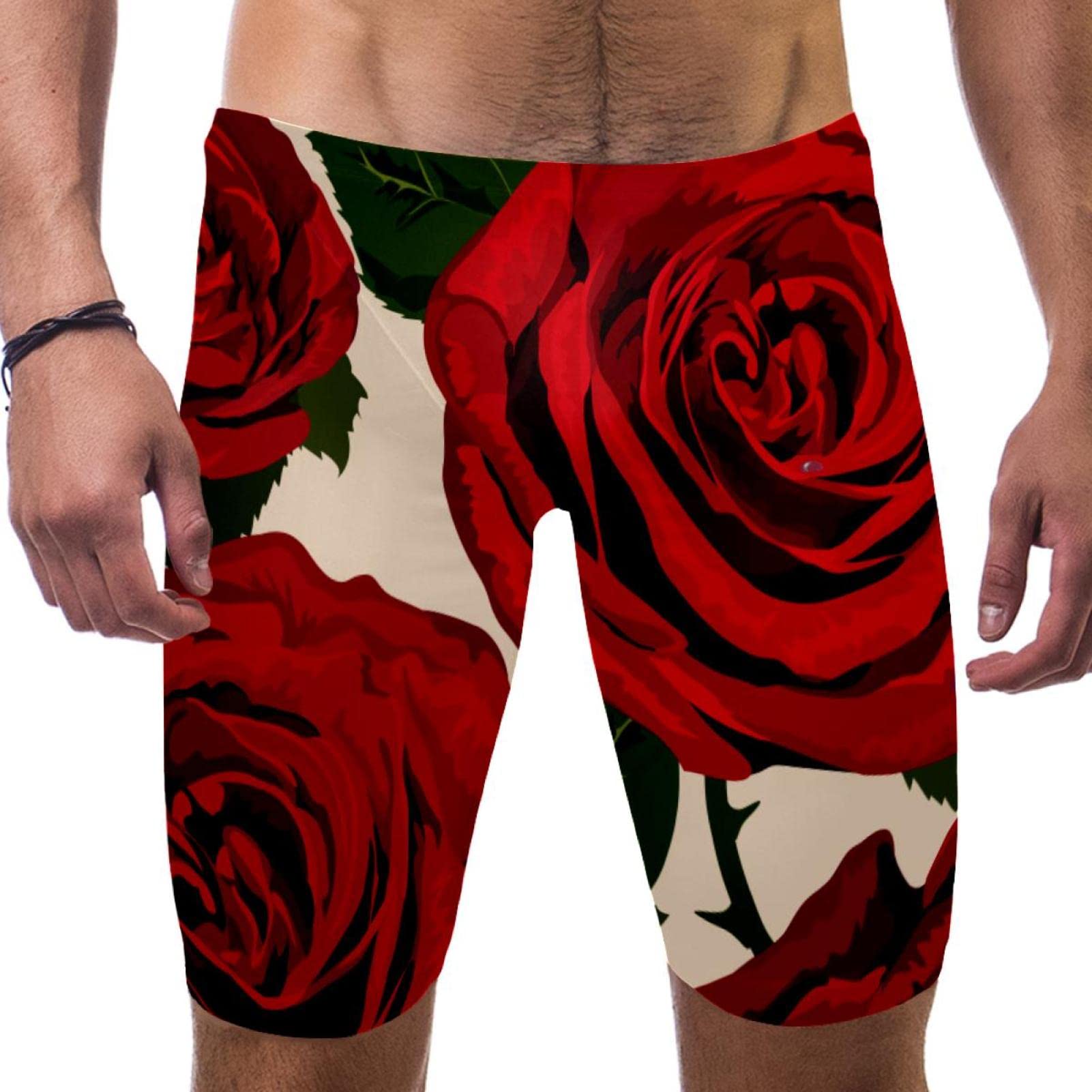 Pantalones cortos de natación para hombre tipo jammer de entrenamiento deportivo XXL 7
