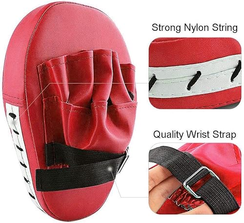 Miniatura 3 de longeek Almohadillas de boxeo y artes marciales Bend Focus Guantes de boxeo