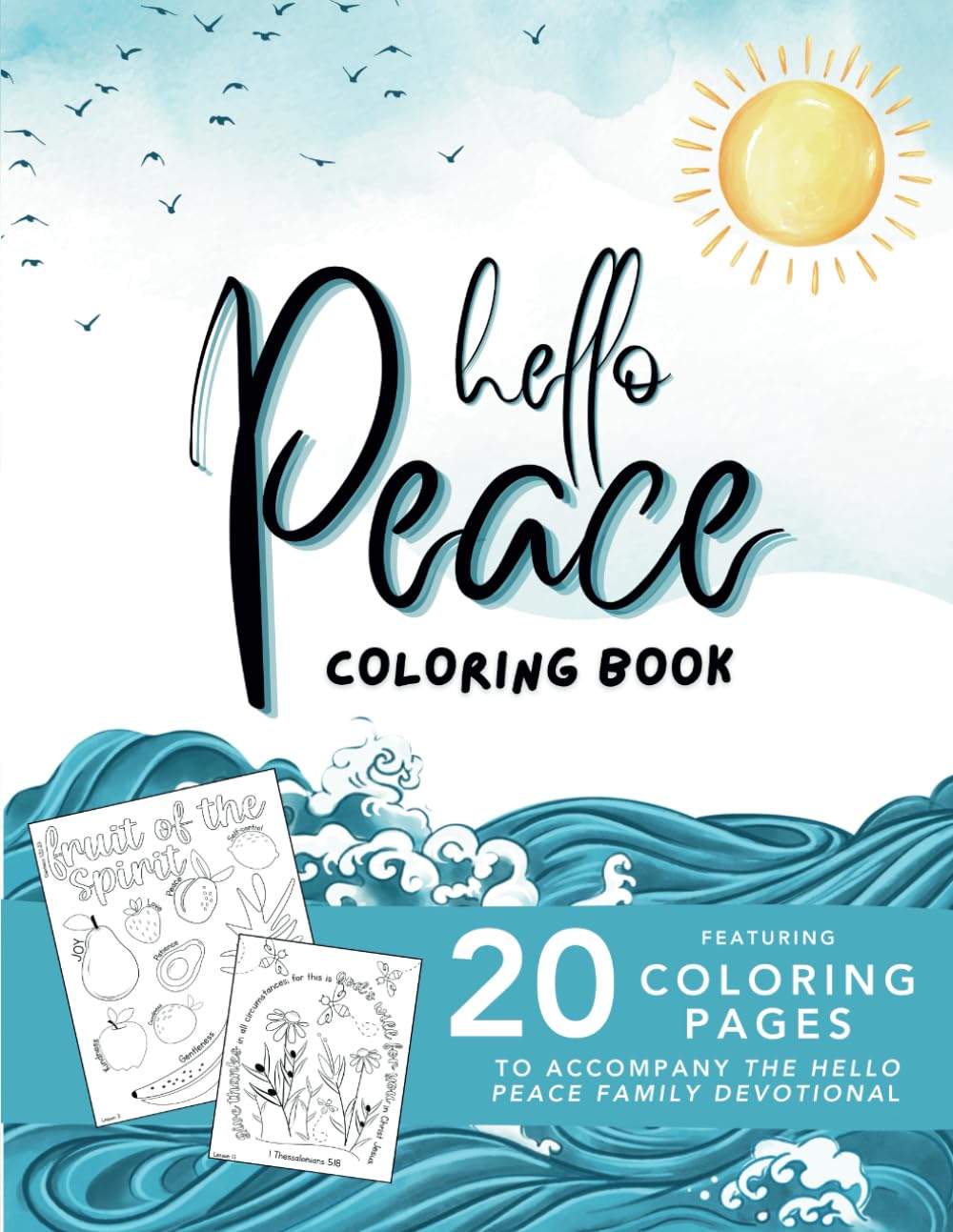 Hello Peace Coloring Book
