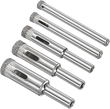 Diamond Drill Bits Set, 5-12mm, Carbon Steel, Drill Bit Set, For Metal & Plastic, Industrial, DIY & Professional Use