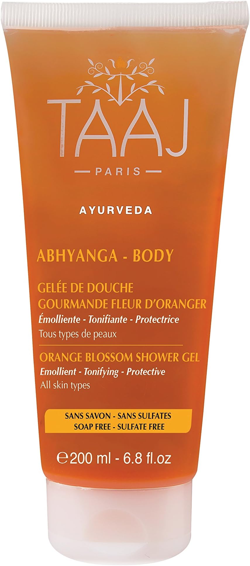 Taaj Abhyanga Orange Blossom Shower Gel 200ml