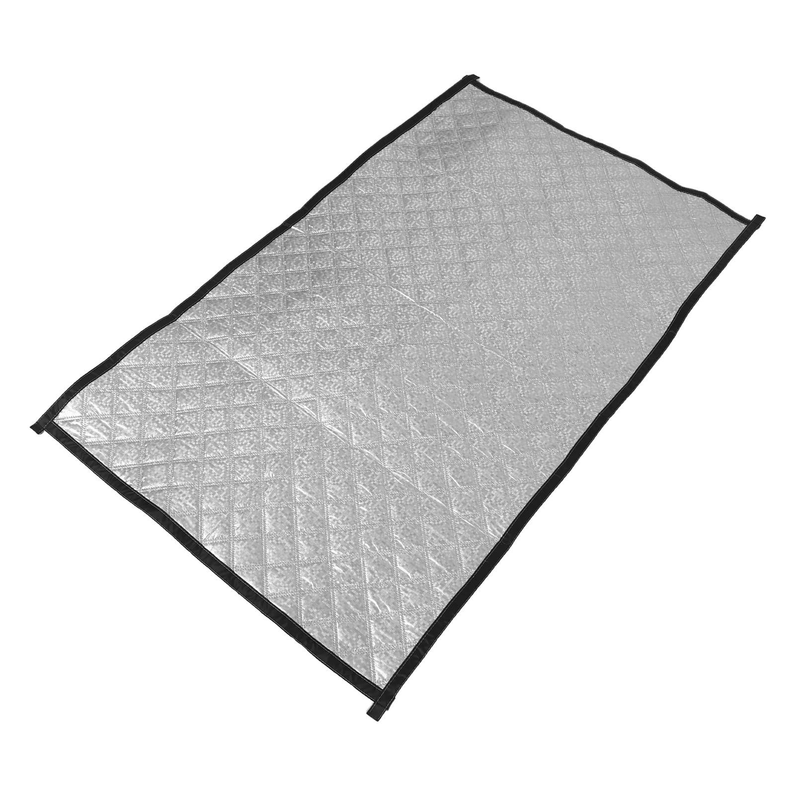 Cortina térmica de grafeno plata con aislamiento térmico para ventana de salón