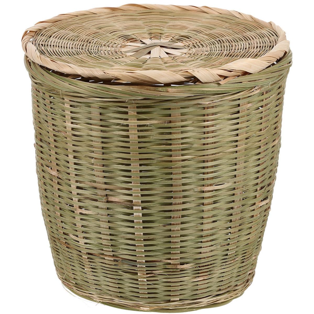 Panier en bambou tressé maison boîte de rangement polyvalente
