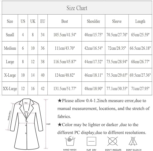 Miniatura 5 de Abrigos de invierno para mujer, abrigo de forro polar, suelto, liso, acolchado, cuello alto, chaqueta con cremallera, ropa de exterior con bolsillo