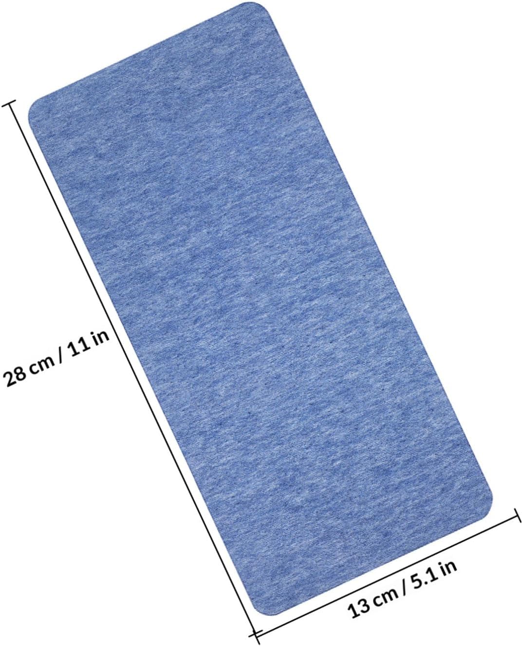 GALPADA 15 Pcs Iron-On Clothing Patches for Holes and Pants Repair, Self-Adhesive Fabric Appliques for Jeans and Clothes, Sturdy Interior Iron Patch Set for Garment Mending and Decoration