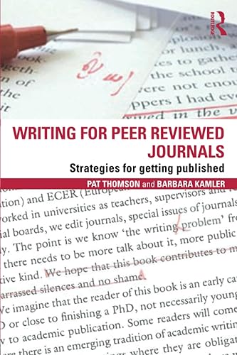 Writing for Peer Reviewed Journals: Strategies for getting published