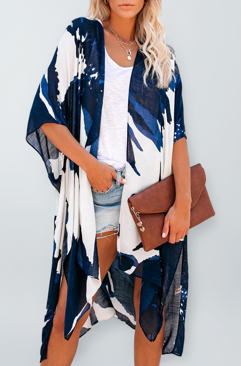 Moss Rose Women Summer Bikini Kimono Bathing Suit Cover Ups for Swimwear