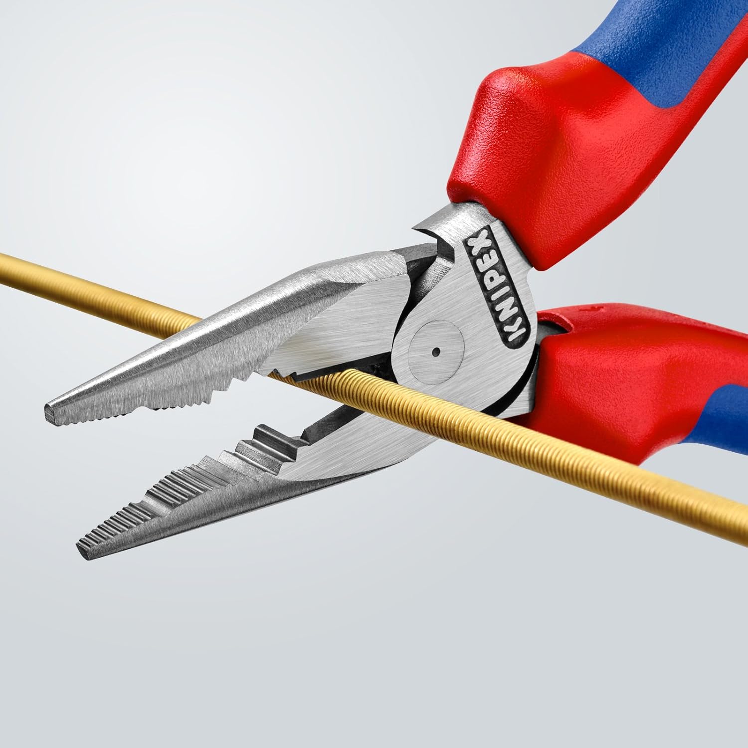 Knipex 08 22 145 Needle-Nose Combination Pliers 5,71" with soft handle