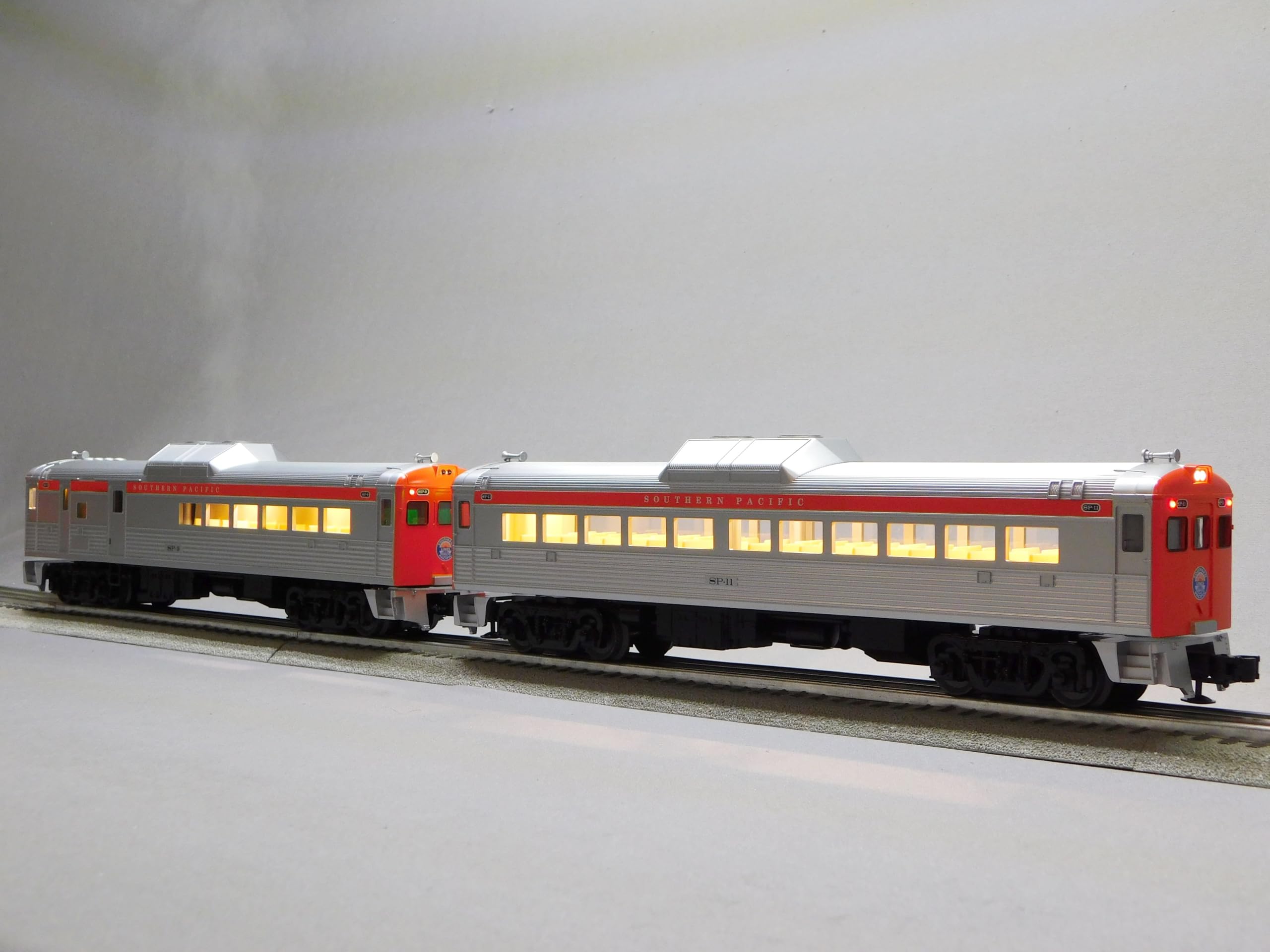 Lionel SOUTHERN PACIFIC BUDD LIONCHIEF PLUS 2.0 RDC UNIT COMBO 2335100