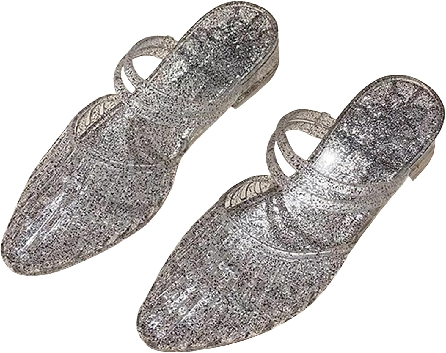 Women's Jelly Mules - Soft Non-Slip Comfort