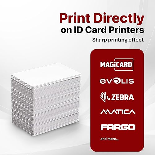 Miniatura 6 de X LINE CR80 30 Mil Calidad Gráfica Paquete de 500 Tarjetas de PVC