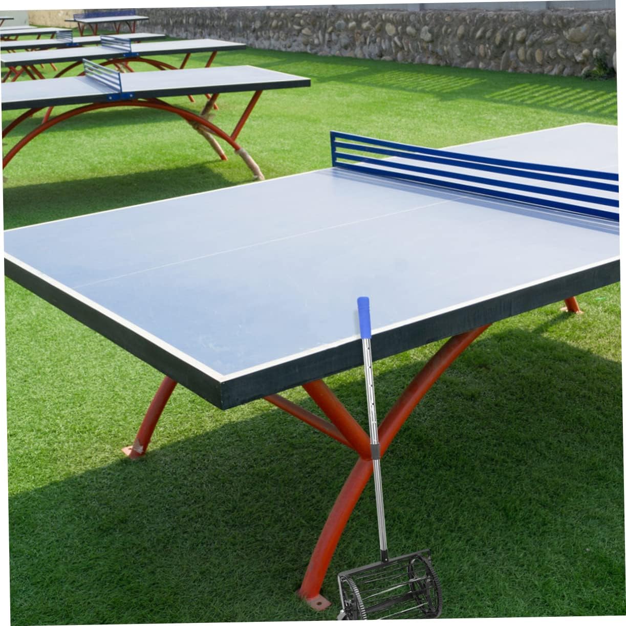 1pc Table Tennis Ball Picker Roller Efficient Collector for Training Holds up to Balls Lightweight Design for and Quick Cleanup