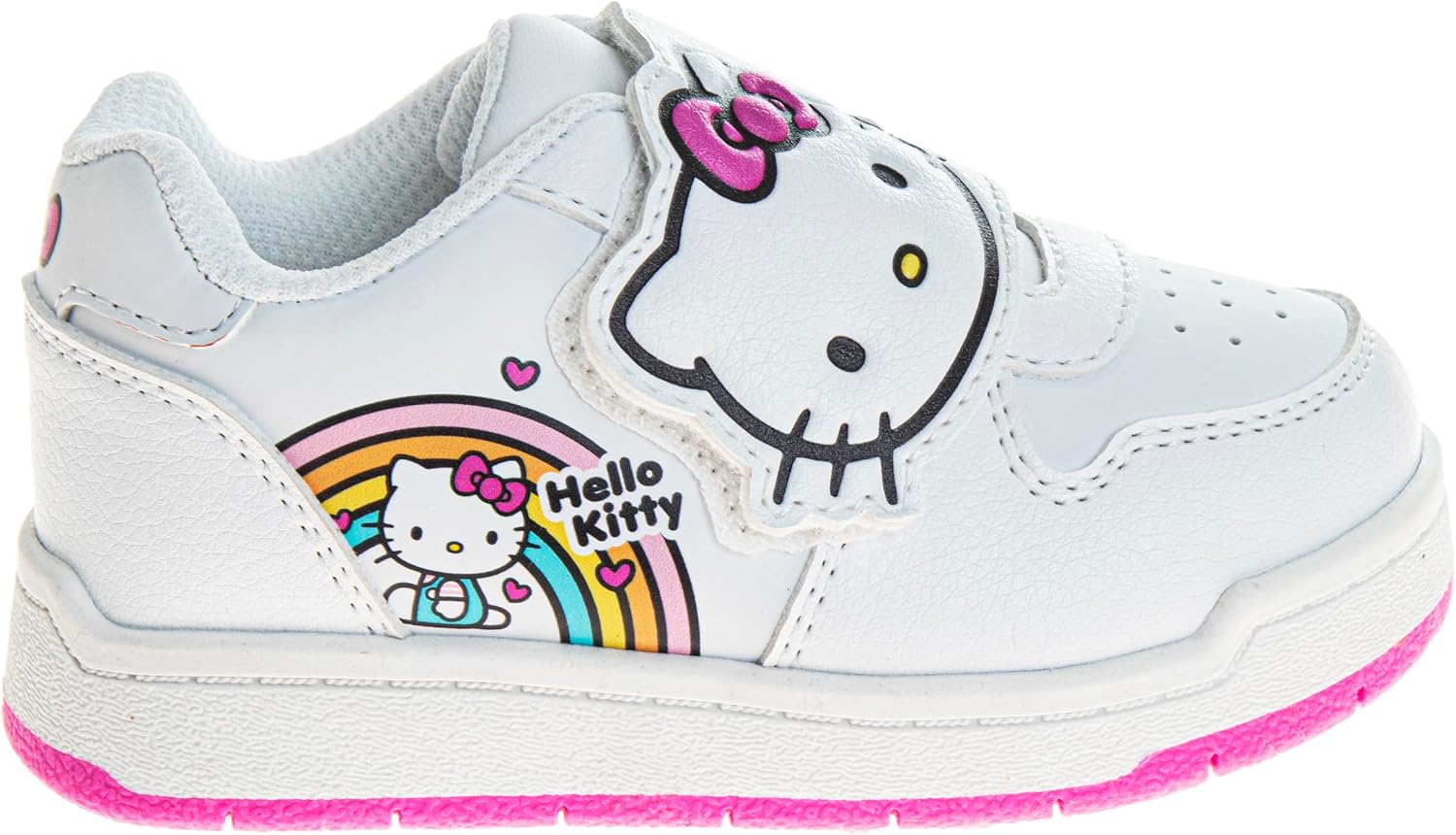Sanrio Hello Kitty Sneakers for Girls - Kids Lightweight Athletic Breathable Casual Shoes (Toddler - Little Kid) - Image 2
