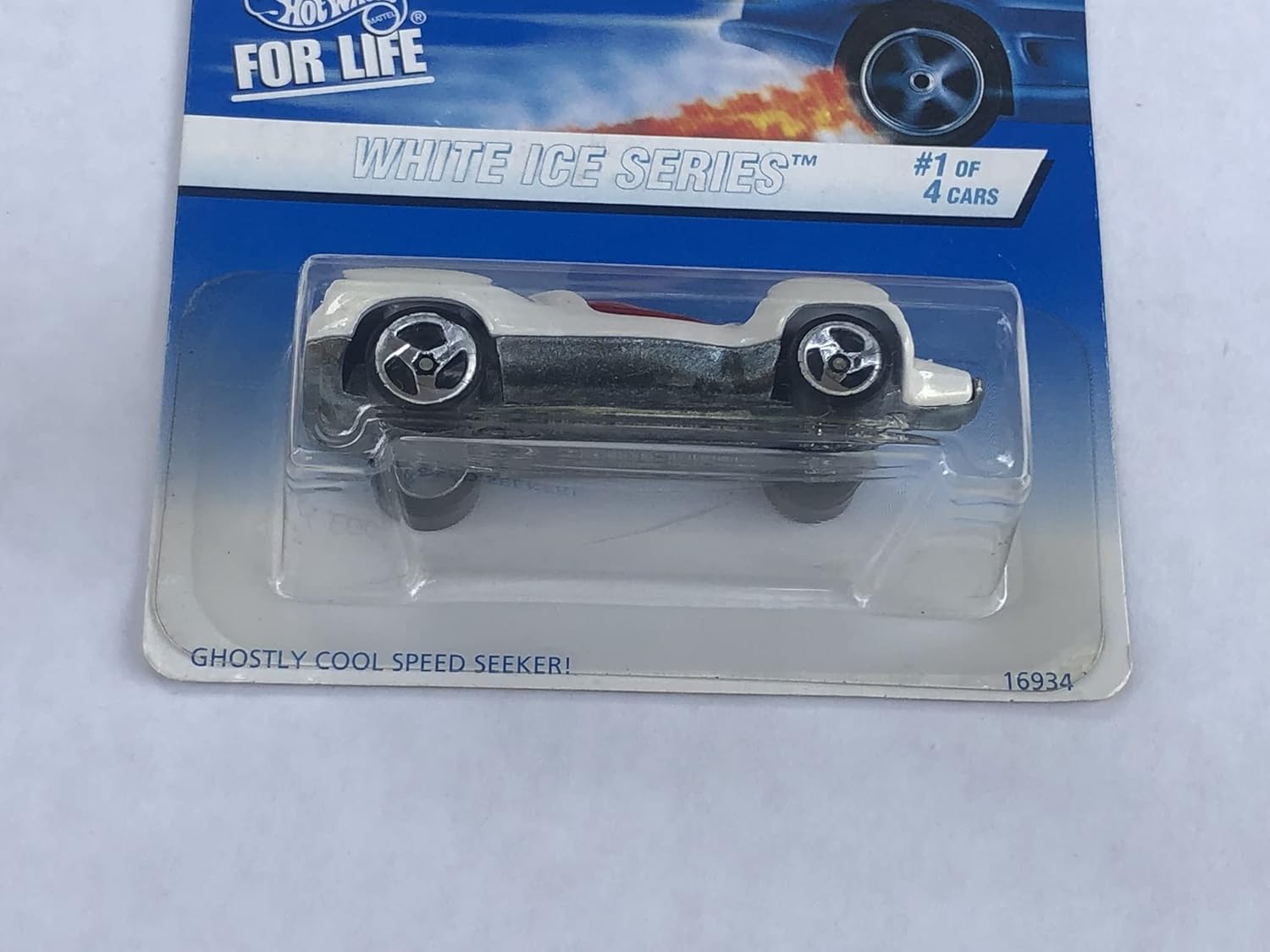 Hot Wheels -"Speed Machine" (#561) -"1997" White Ice Series (#1 of 4 Cars) New - Near Mint