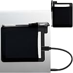 Manche de disque dur portable pour ordinateur portable - SSD Lecteur d'état solide - Adhésif réutilisable - Stick sur le support de disque dur externe - Poche de poche de voyage