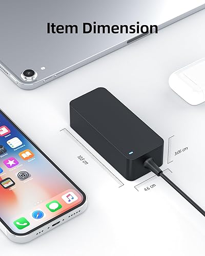 Miniatura 5 de Cargador de CA con certificación UL compatible con Anker Nebula Mars, Mars II, Mars II Pro, Mars Lite, Nebula Solar, Vega Proyector Portátil Cable