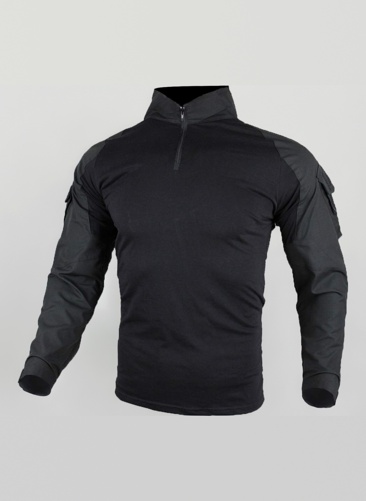 Tactical Combat Shirt, Ripstop Breathable Multicam T Shirt for Hunting Military Airsoft