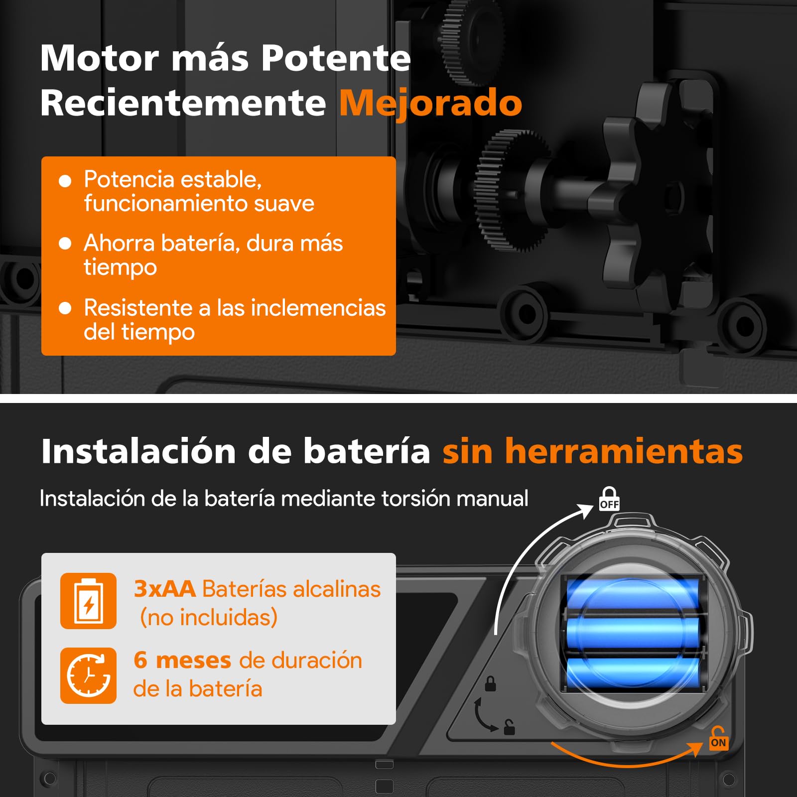Batería automática grande para pollos, tapa de pollo de aluminio, con pantalla grande, temporizador, manual, protección inteligente para gallinas