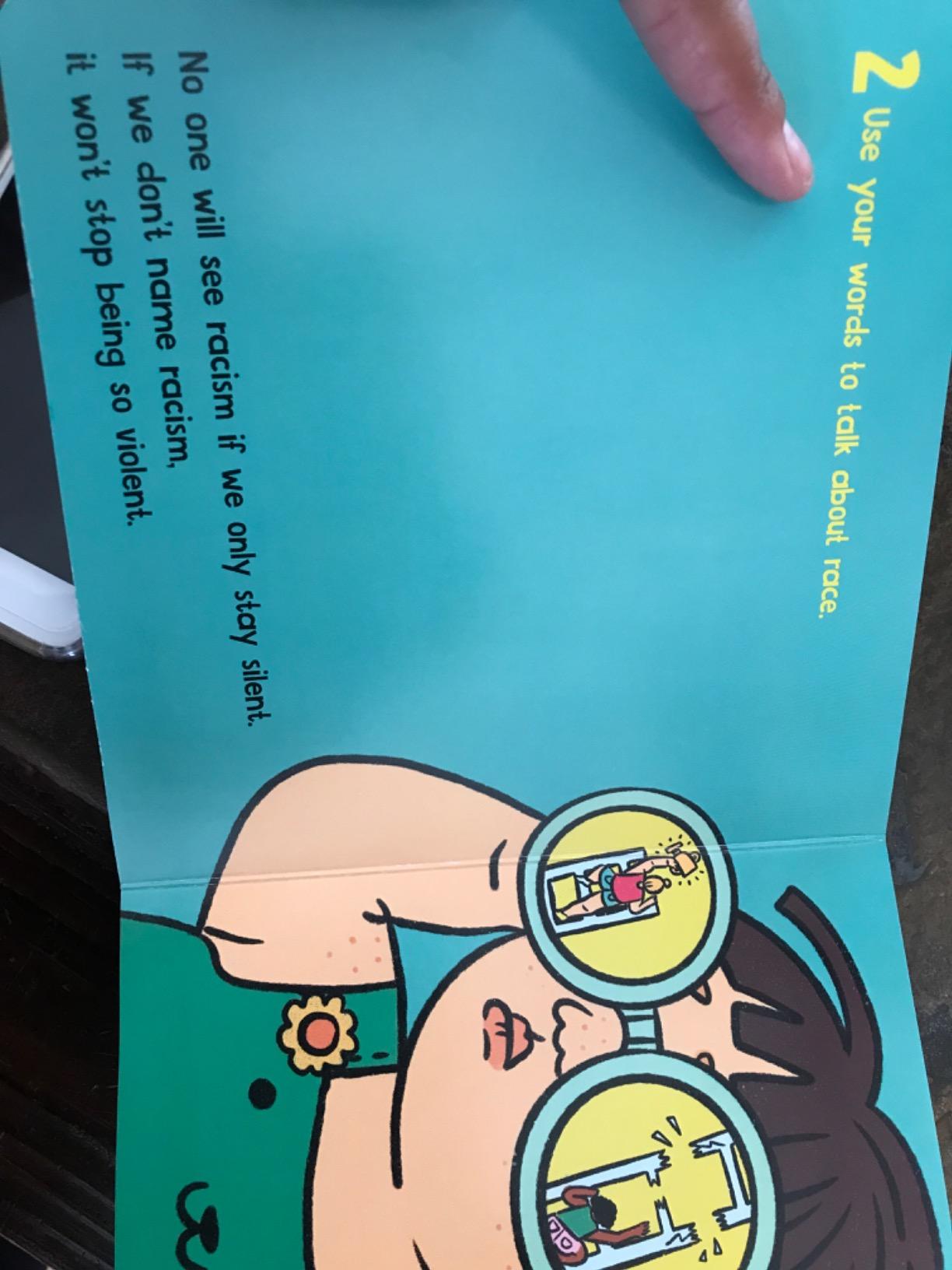 A multi-layered literacy book! Open your eyes to what this is communicating!