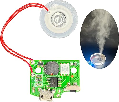 Miniatura 1 de Fabricante de niebla de disco de atomización módulo de atomización ultrasónica nebulizador ultrasónico humidificador DIY con PCB 5V