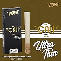 Vista 2 de VIBES Tubos de papel ultrafinos – formato cilíndrico, 0.512 in (capacidad de 0.07 oz), paquete de 8 cajas (3 unidades por paquete)
