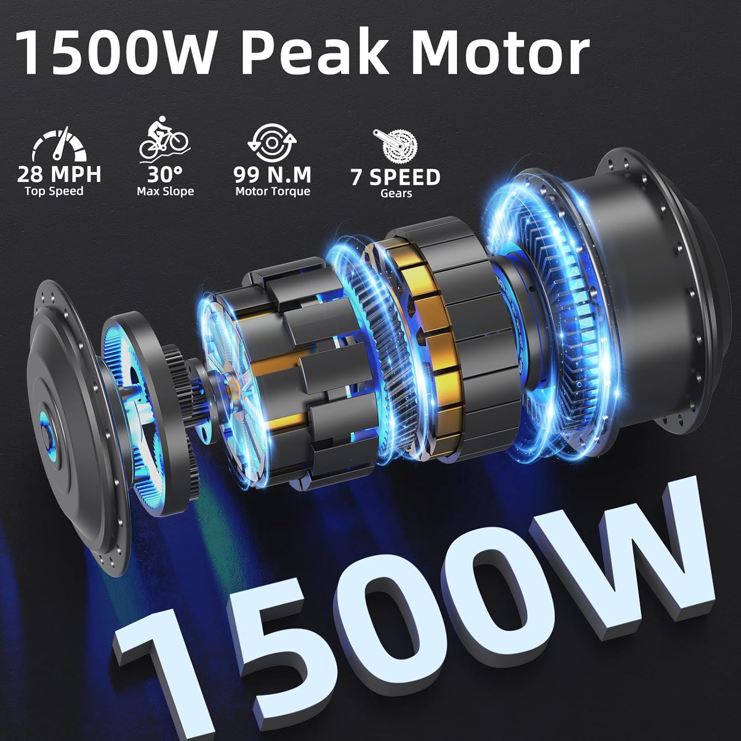1500W Peak Motor Diagram