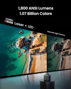 NEBULA Cosmos 4K SE Smart Projector with Gimbal Stand