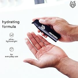 Black Wolf - Mens Face Moisturizing Gel- 1.7 Fl Oz- Hyaluronic Acid and Aloe Vera Hydrate Your Skin and Leave It Feeling Smoother- Great for Oily Skin- Sulfate, & Cruelty Free, for Dry Skin