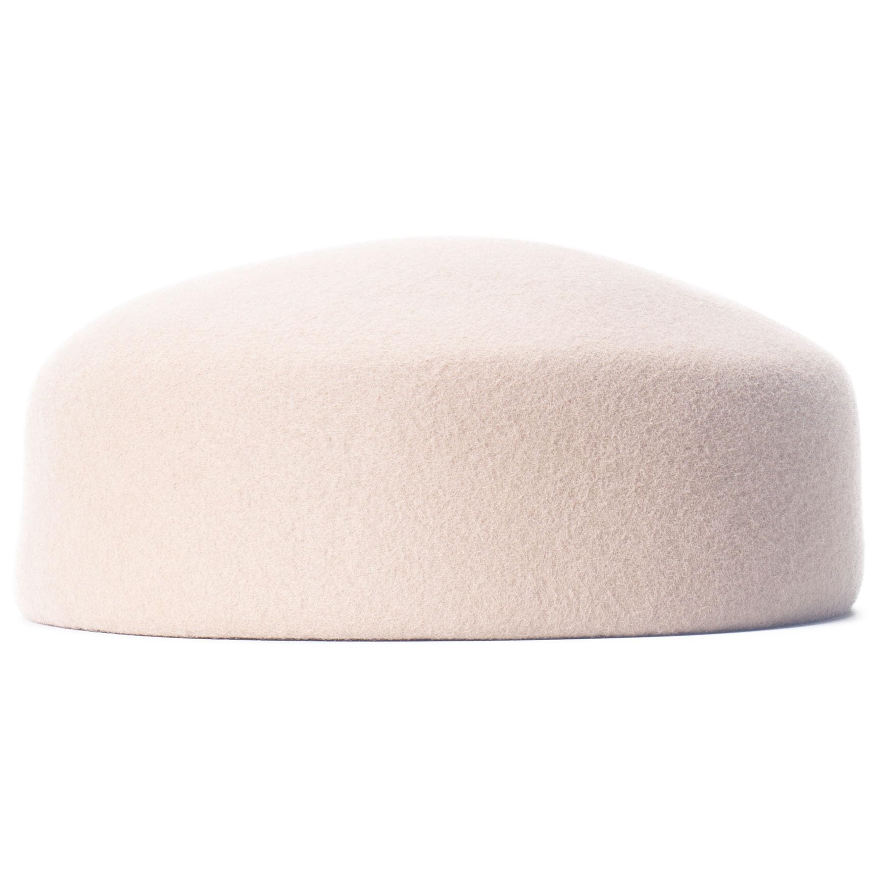 Lawliet Circle Wool Felt Pillbox Beret Hat Millinery Fascinator Base Craft A215 (Camel)