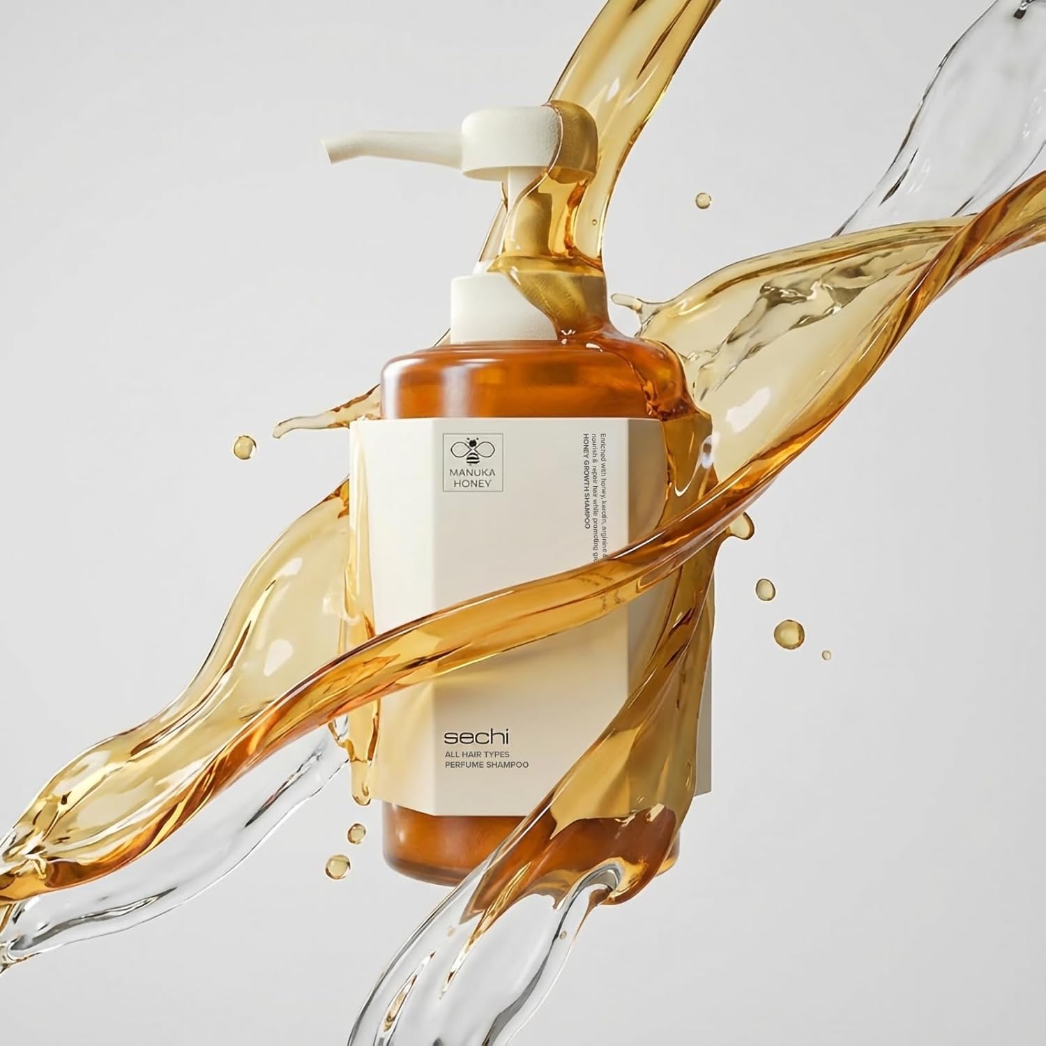Honey Growth Hair Conditioner. Infused with Keratin, Professionally made by Sechi Hair Academy. (738ml Conditioner)