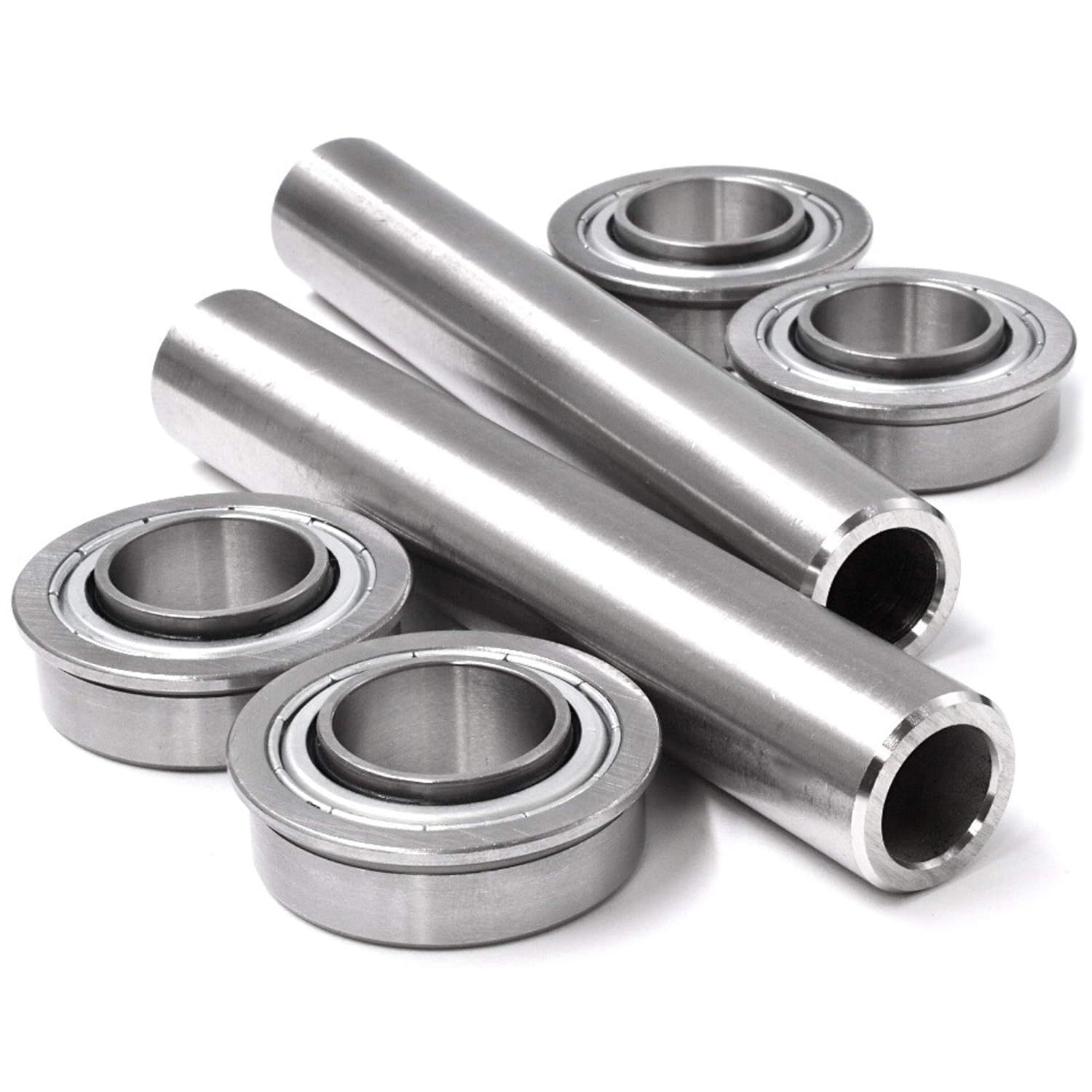 HD Switch - 2 Kits - OEM Upgrade - Stainless Steel Front Axle & Bearing Rebuild Kit fits Ariens Ikon-X & Ikon-XD: 42" 52" Models