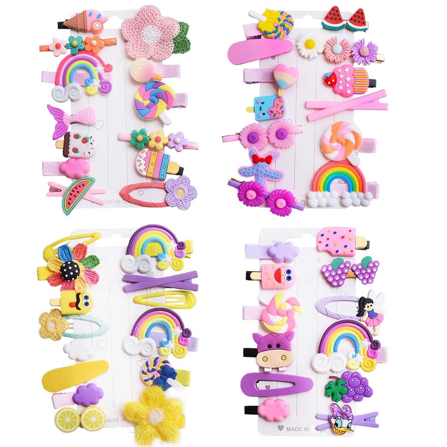 58PCS Baby Hair Clip, Toddler Girls Hair Accessories, Kids