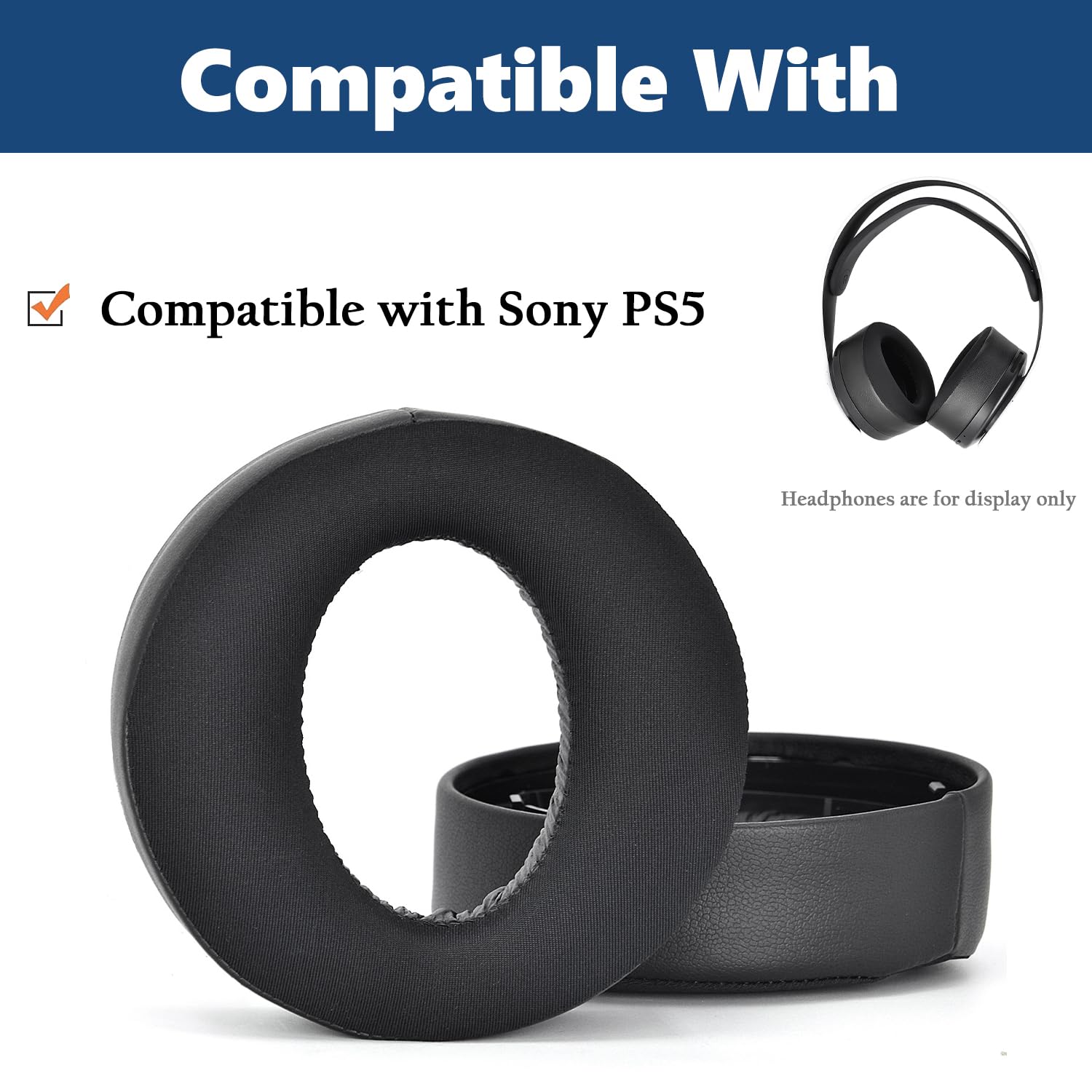 Almohadillas Para Auriculares Sony PS5 PULSE 3D, Almohadillas Para Auriculares Inalámbricos, 2 Uds. | Bodega Aurrera En Línea