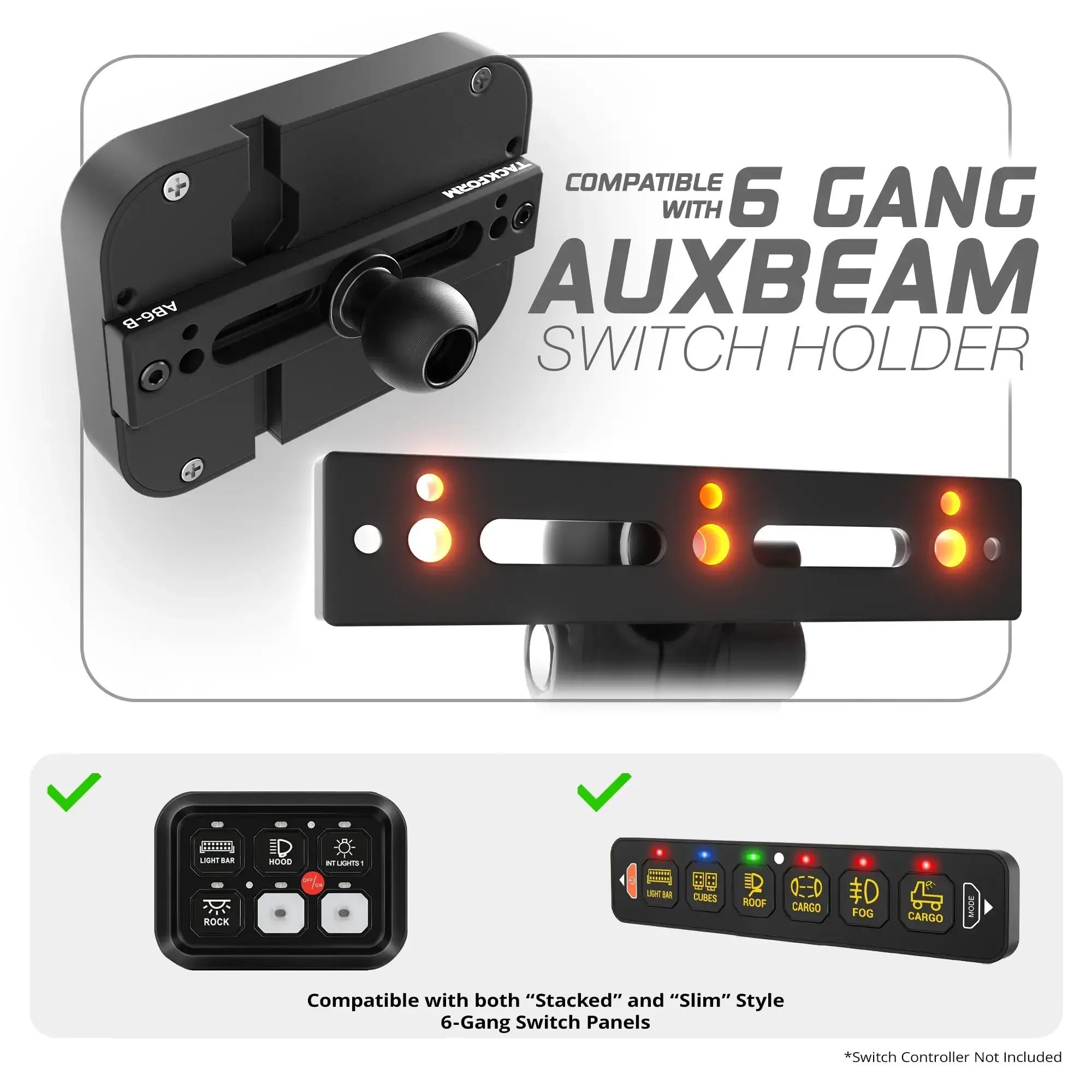Amazon.com: Tackform 6 Gang Auxiliary Switch Panel Controller