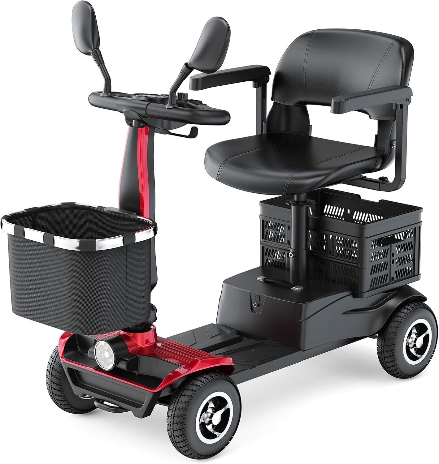 Scooter eléctrico plegable para mayores, con asiento, batería de 12 Ah, Movilidad para mayores, motor 250 W, carga máxima 150 kg, ideal para viajes y el día a día