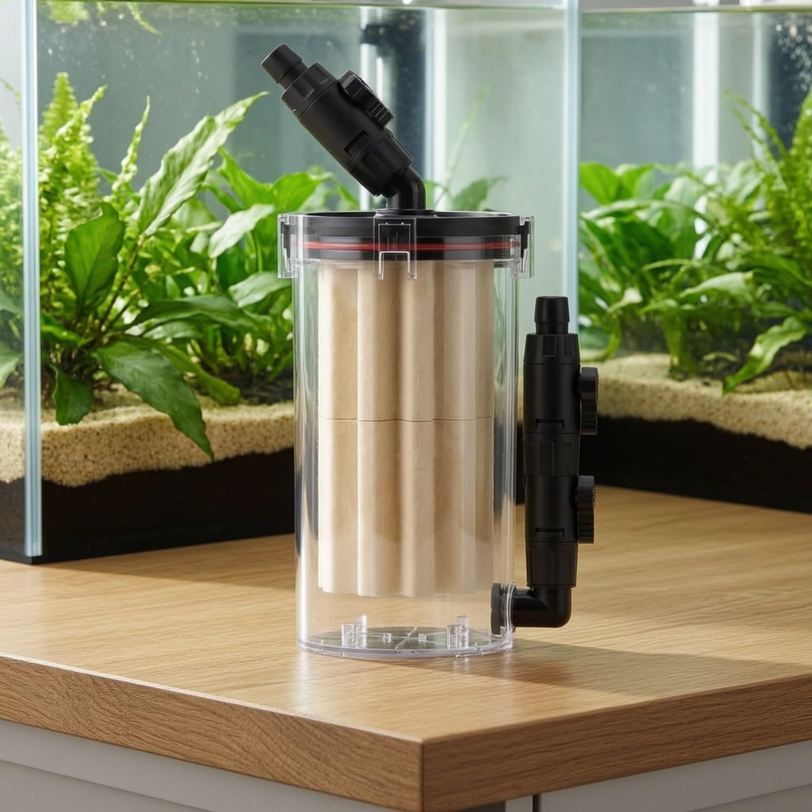 Gralara Filtro Exrior Vaso Exrno | Prefiltro con pósito, Prefiltro Vaso, para s, Prefiltro No 2