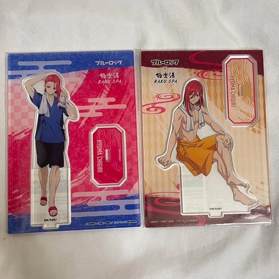 3個セット・送料無料 千切豹馬 アクリルスタンドセット 極楽湯 - 通販