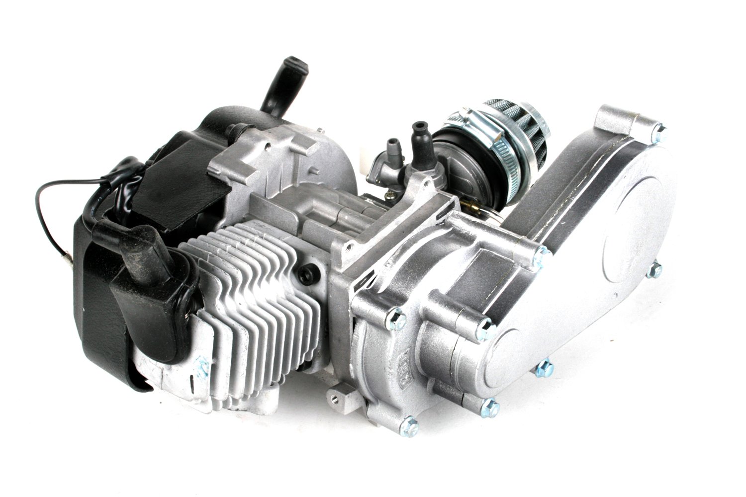 Dirtbike Motor komplett mit Getriebe 49cc mit 3,5PS Pocket Bike Mni ATV Mini Quad Kinderquad