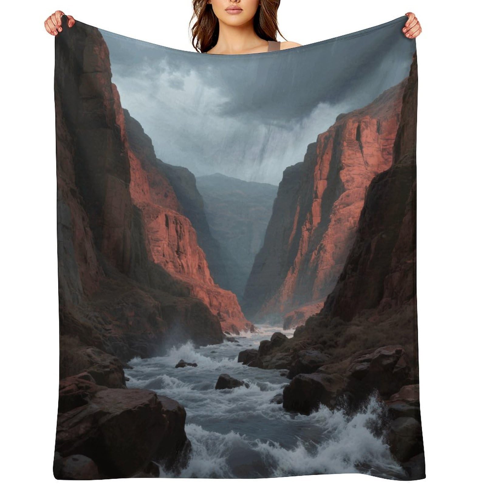 Topographic Throw Blanket for Couch and Bed Super Soft Warm Lightweight Throw Blankets Cozy Fuzzy Flannel Blanket Personalized Decorative Blankets for Sofa Decor 30"x40"