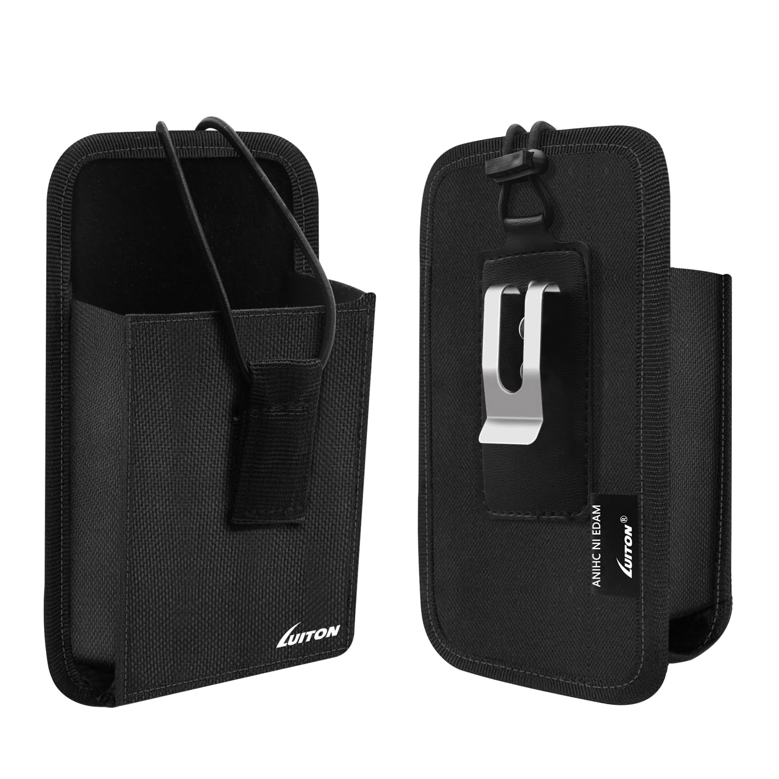 Zebra TC77 TC70 Étui de transport compatible avec Zebra TC75, TC70x, TC70, TC72, TC77, étui de scanner avec clip et boucles de ceinture (plus avec corde)