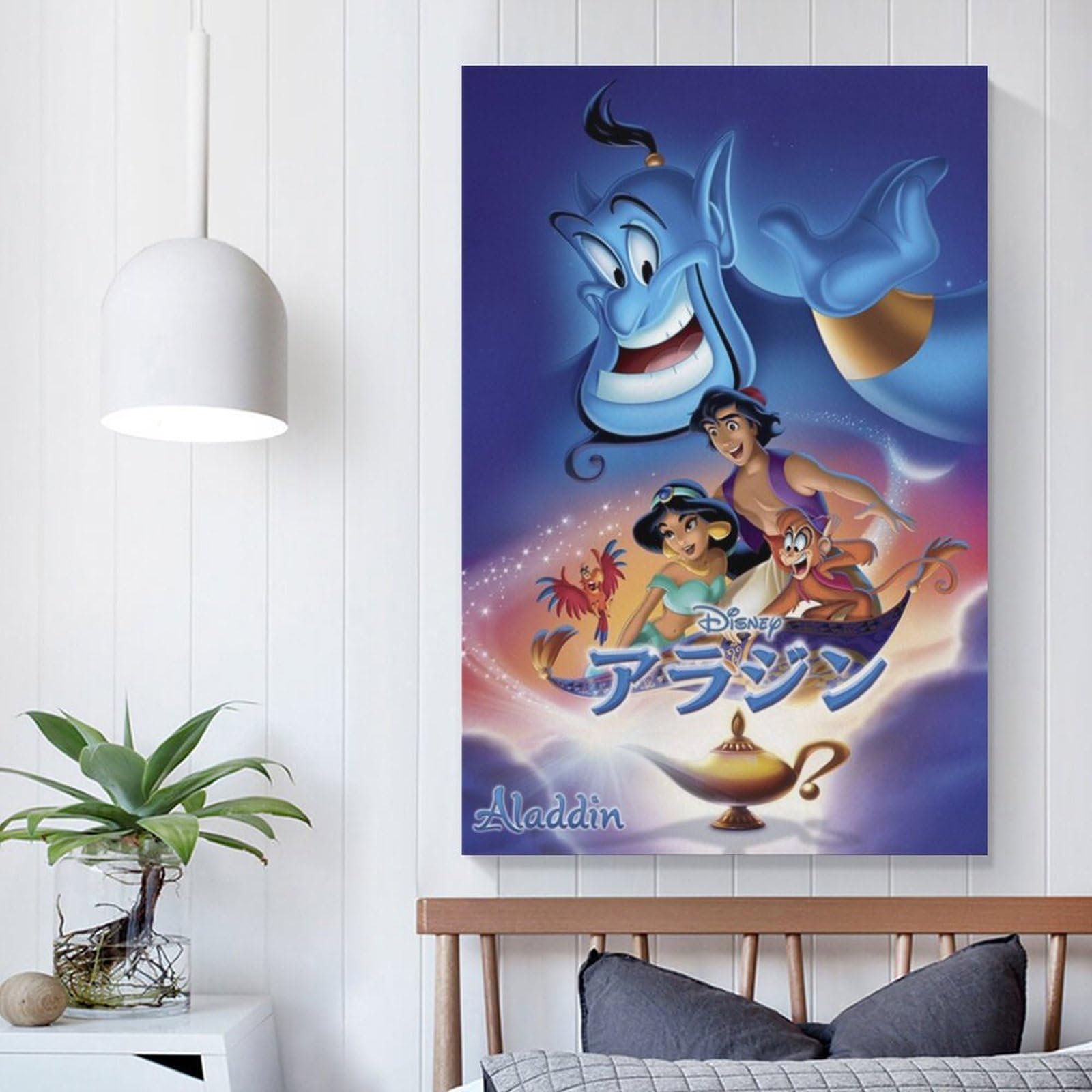 Amazon.co.jp: アラジン Aladdin 定番アニメ映画 ポスター (2