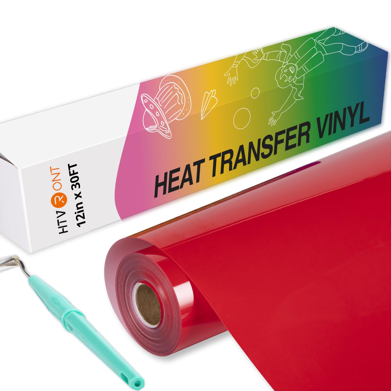 Red Pattern Htv Snapklik.com : HTVRONT Red Heat Transfer Vinyl - 12