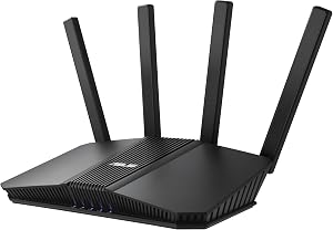 ASUS RT-BE82U WiFi 7 Router - Dual-Band, 6.5 Gbps, Mesh + VPN Compatible