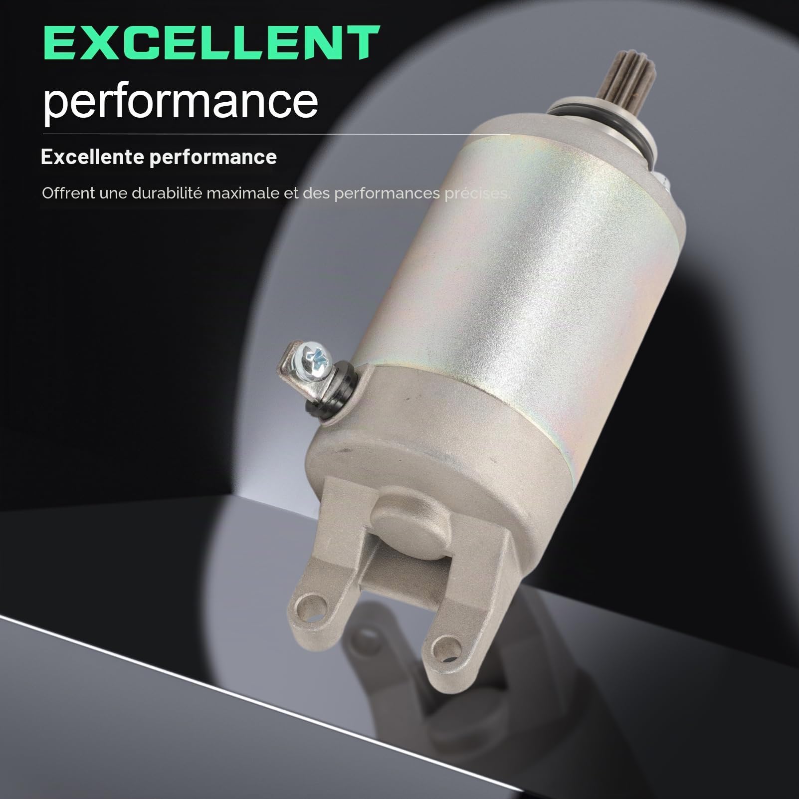 Démarreur compatible avec Suzuki AN 250 400 Burgman, UC 125 Epicuro, UX 125 150 Sixteen, UH 125 150 200 Burgman