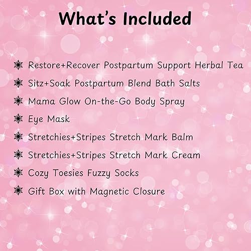 Miniatura 3 de Caja de regalo de lujo para baby shower, regalo de nueva mamá, regalo de empuje