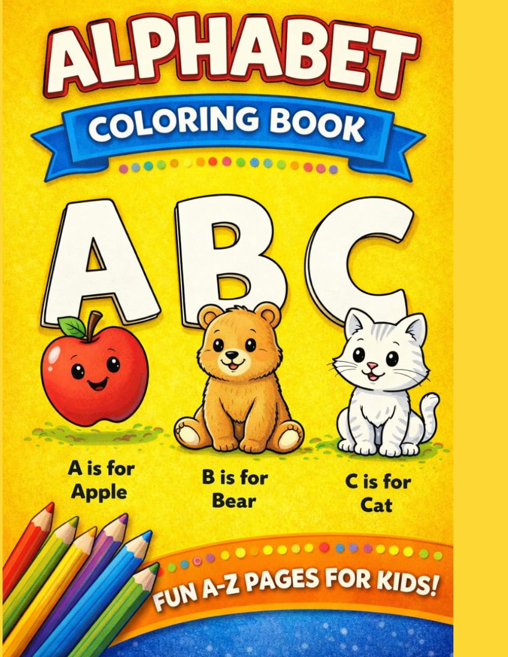 Alphabet Colouring book