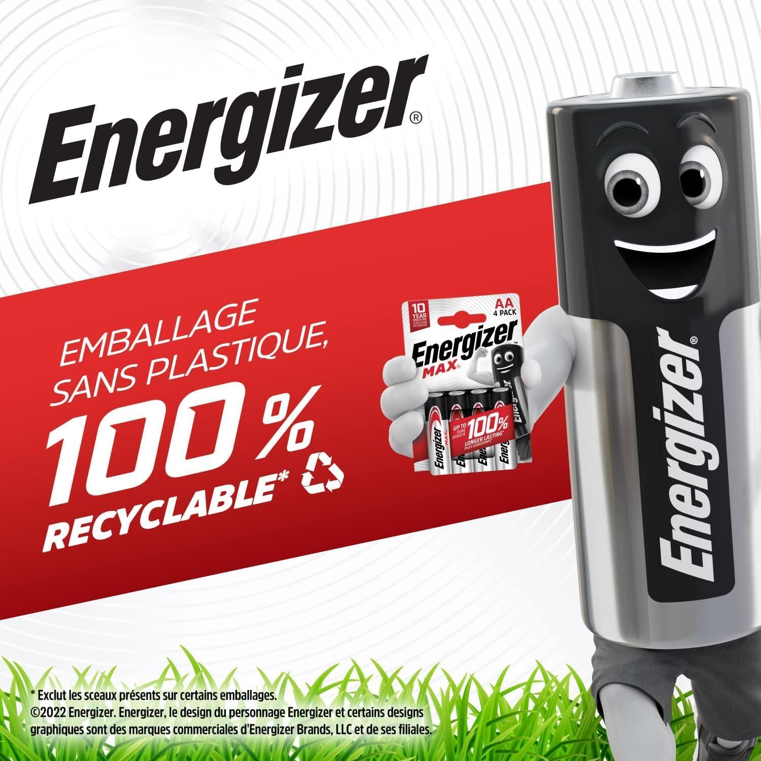 Energizer Max Piles AAA Alcaline 1,5V Lot de 14 - Longue durée