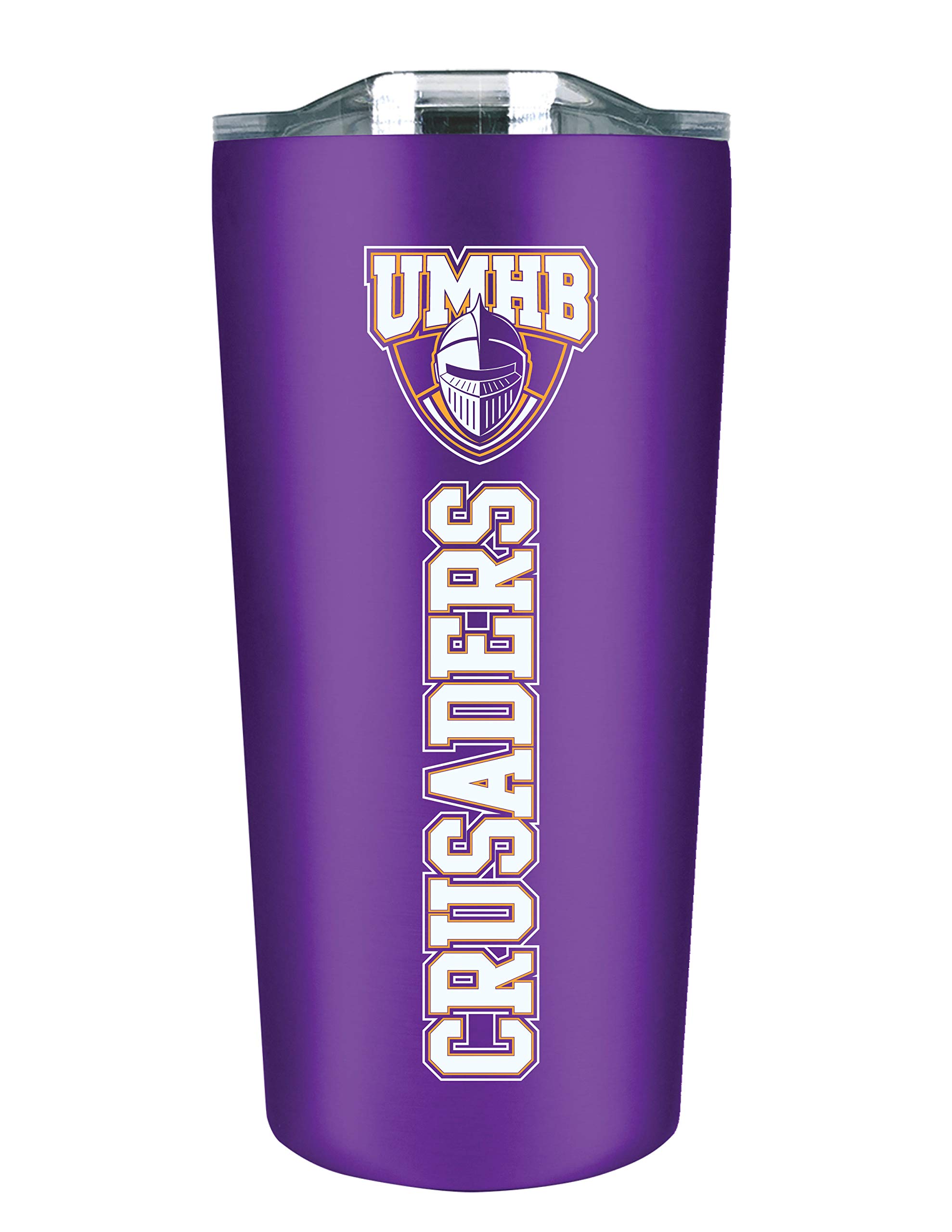 UMHB Double Walled Soft Touch Tumbler, Design-2 - Purple