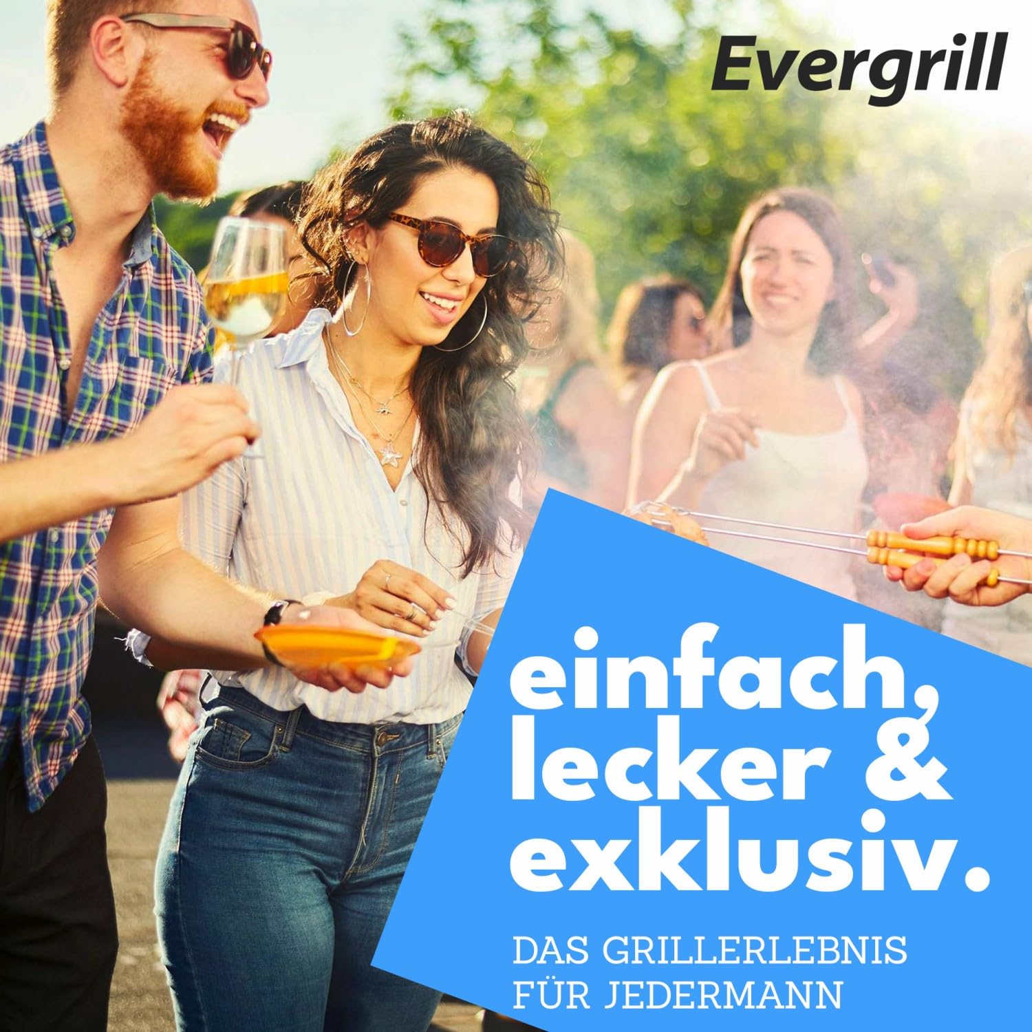Camping Gasgrill Evergrill mit 8 Gaskartuschen (MSF-1A) | Transportkoffer, Campinggrill, Tischgrill, Butangas, Reisegrill