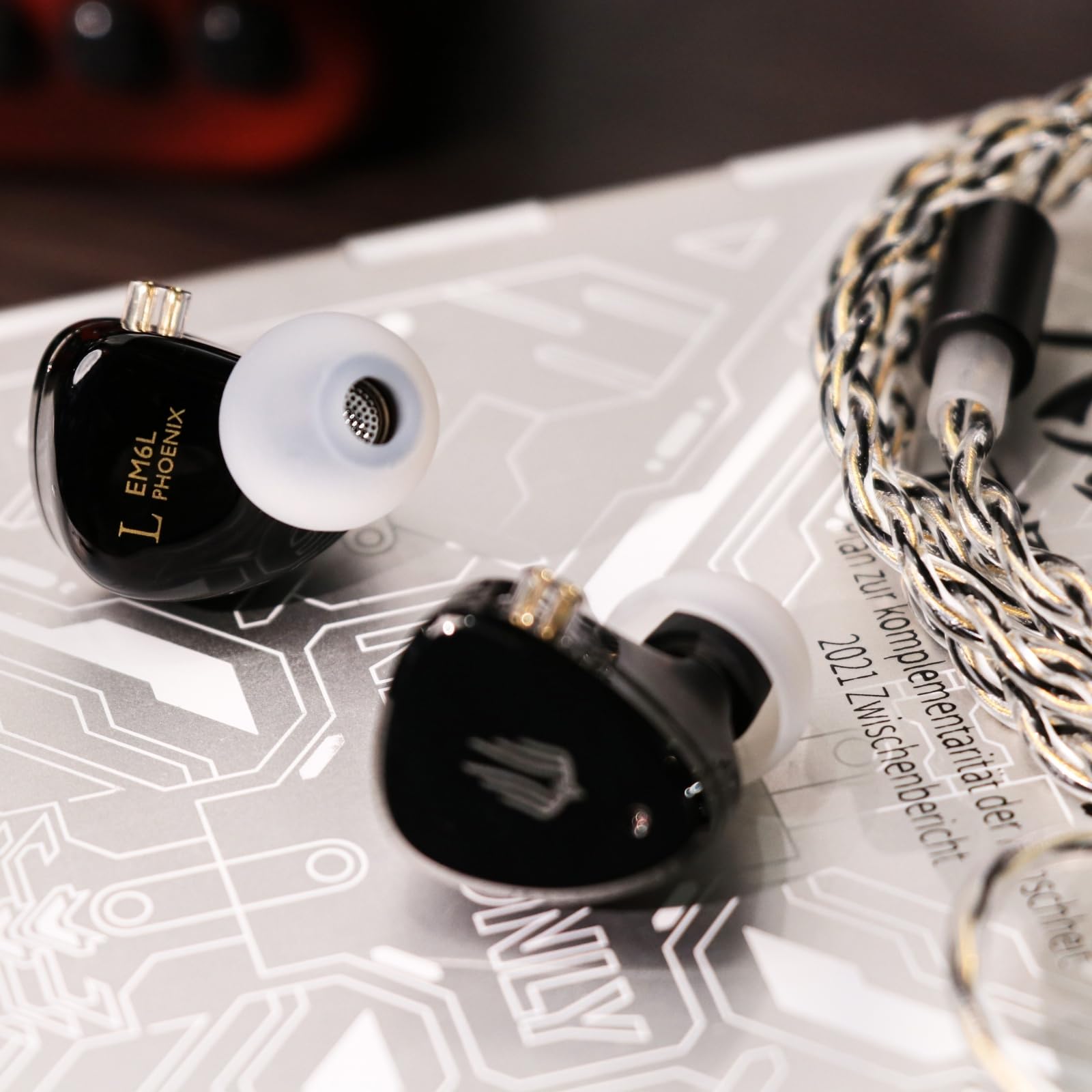 Amazon.co.jp: HIFIXAUDIO SIMGOT EM6L インイヤーモニター 1DD + 4BA